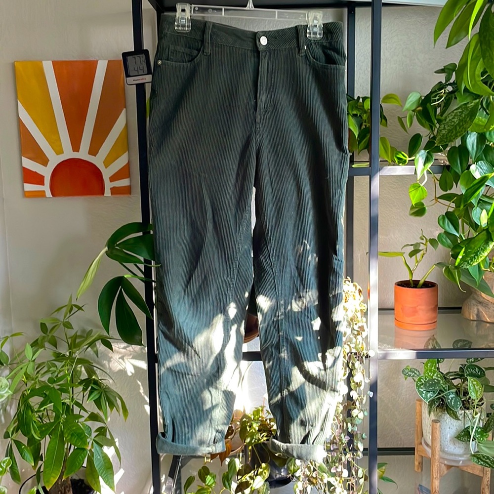 Oversized BDG corduroy green pants